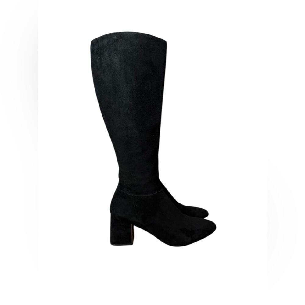 Jil Sander Black Suede Mid Calf Boot Size 36 or US 6